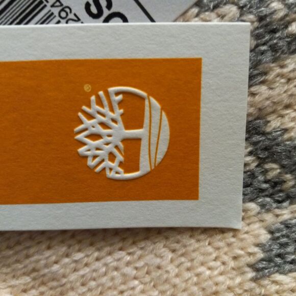 Timberland Beanie w/Inner lining Womens One Size Mauve Beanie Warm Pom Pom - Picture 10 of 11